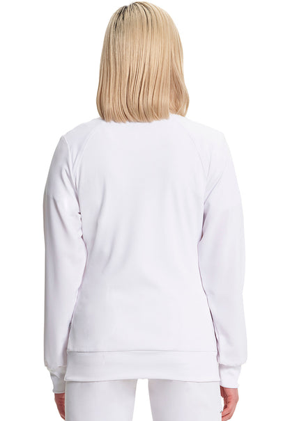 Women's Zip Front Jacket - White