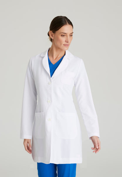 Brooke Lab Coat - White - Jen's Scrubs