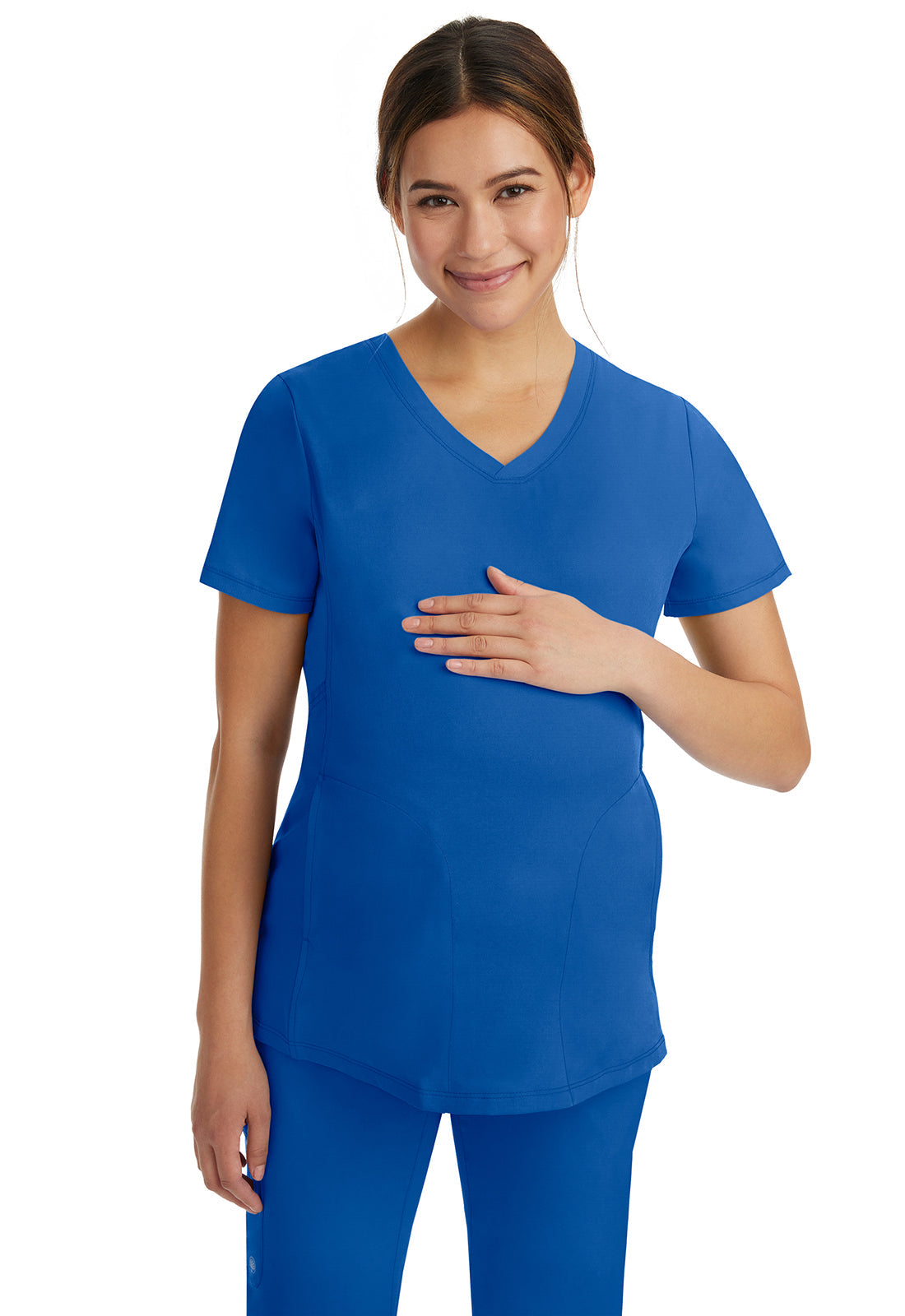Women's Mila Maternity Top - Royal