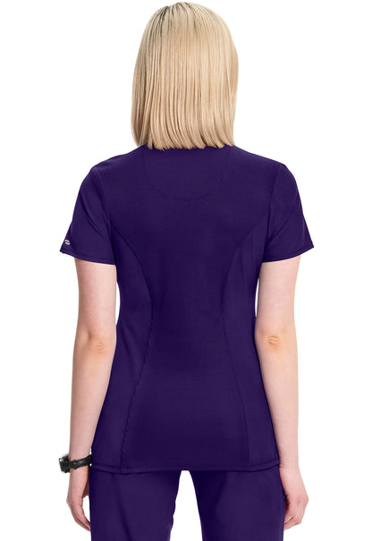 Women's Round Neck Top - Grape