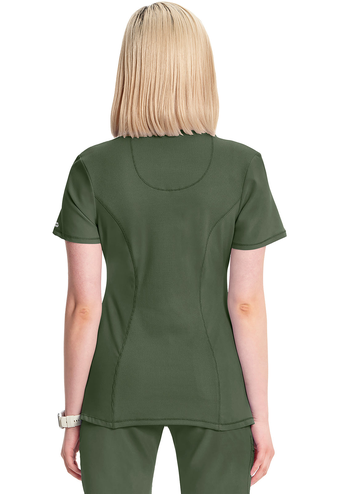 Women's Round Neck Top - Olive