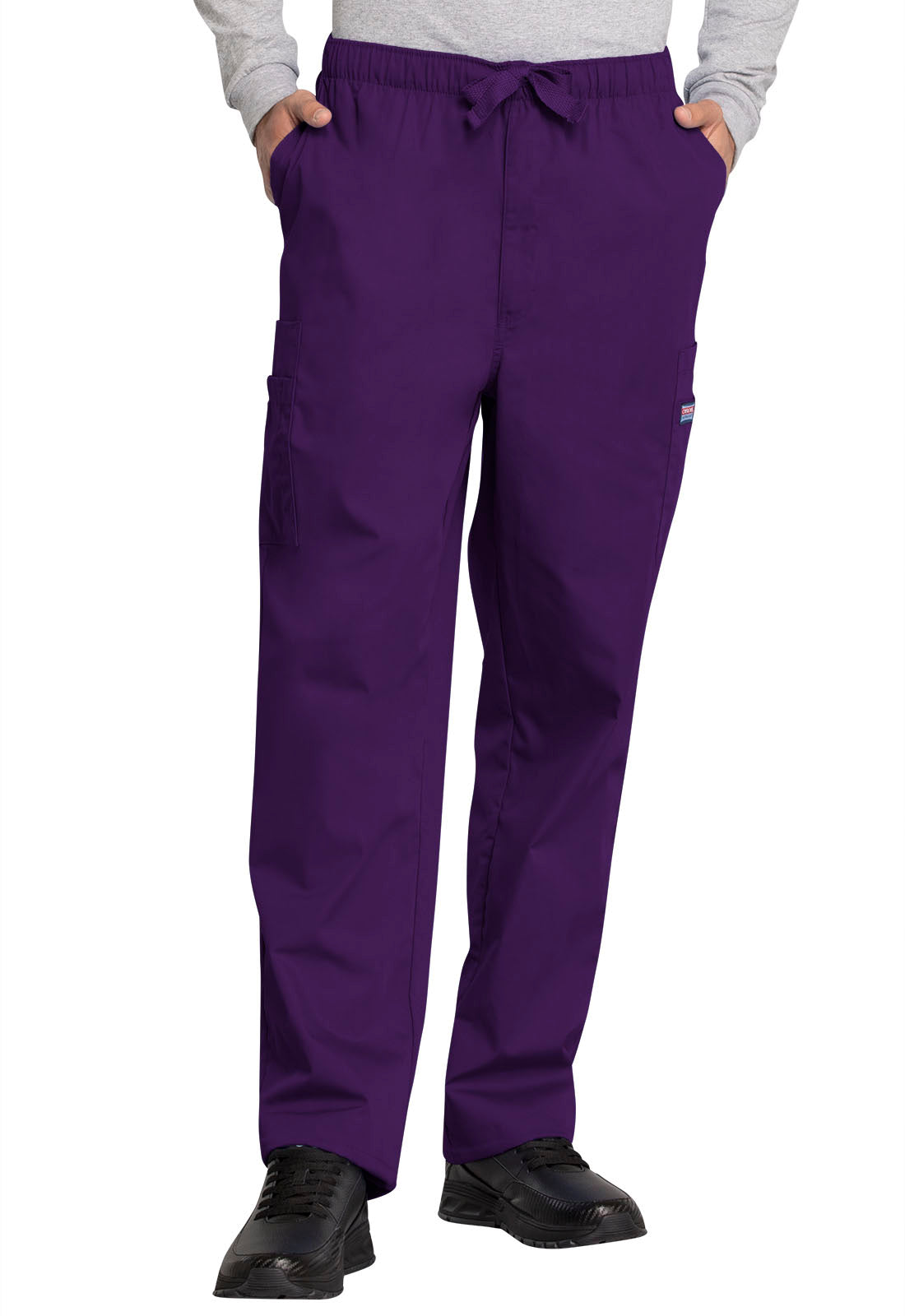 Men's Men's Fly Front Cargo Pant - Eggplant