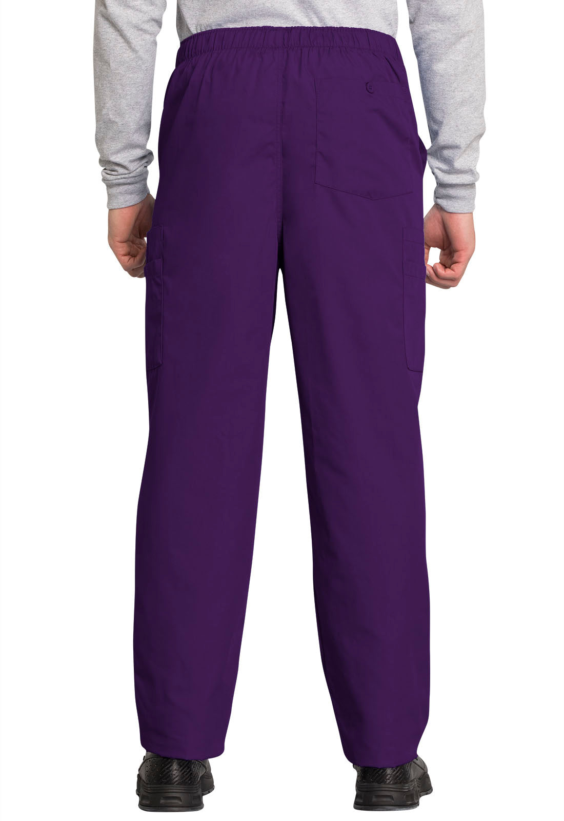 Men's Men's Fly Front Cargo Pant - Eggplant