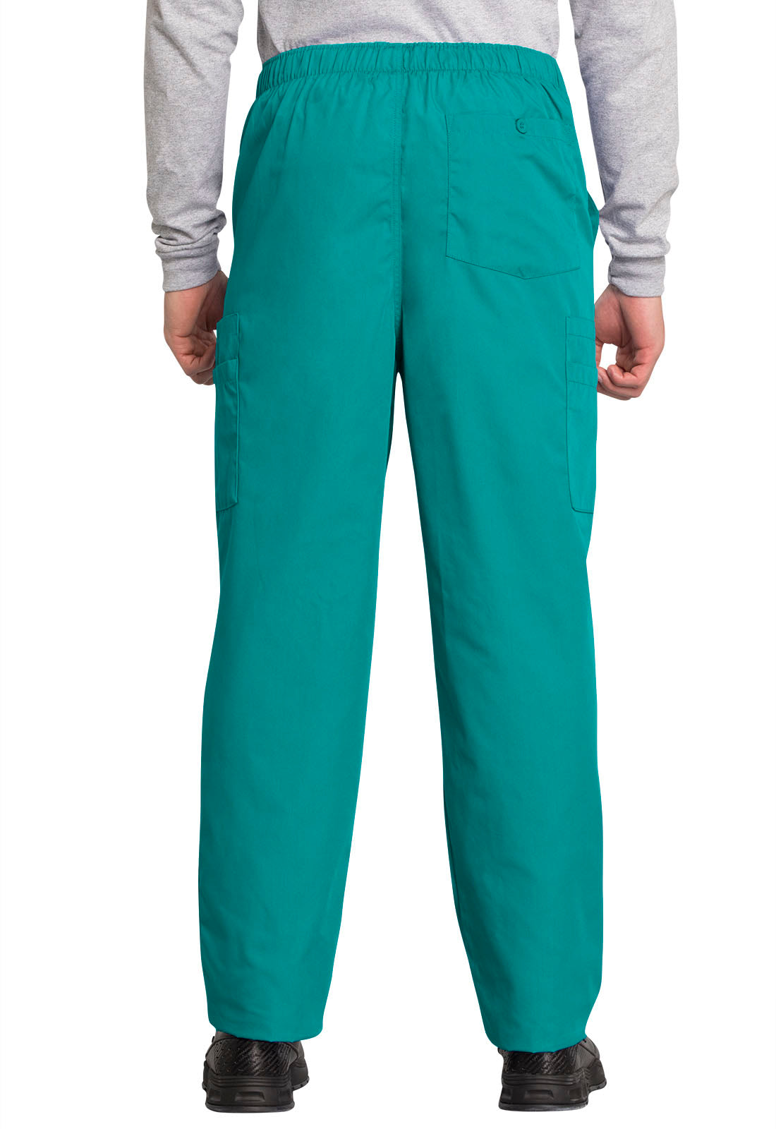 Men's Fly Front Cargo Pant - Teal Blue