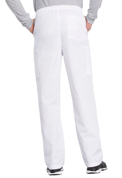 Men's Fly Front Cargo Pant - White
