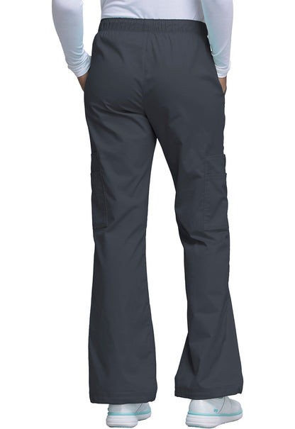 Women's Mid Rise Pull-On Cargo Pant - Pewter