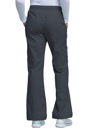 Women's Mid Rise Pull-On Cargo Pant - Pewter