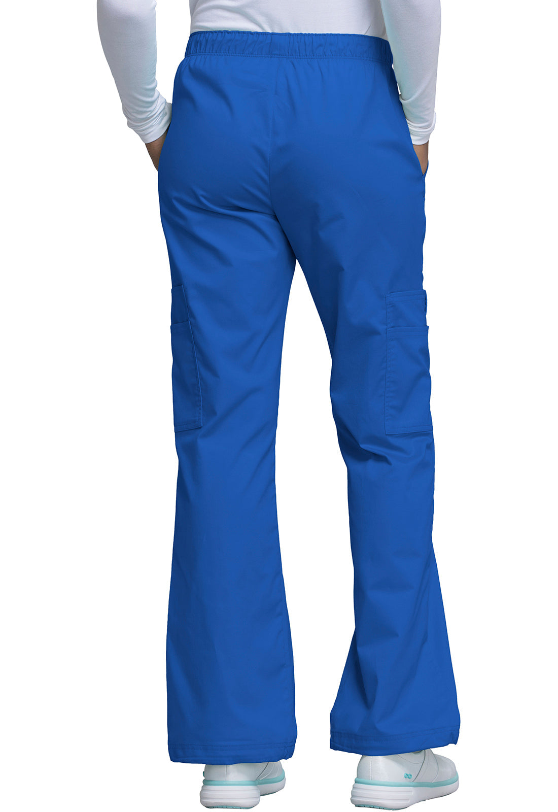 Women's Mid Rise Pull-On Cargo Pant - Royal