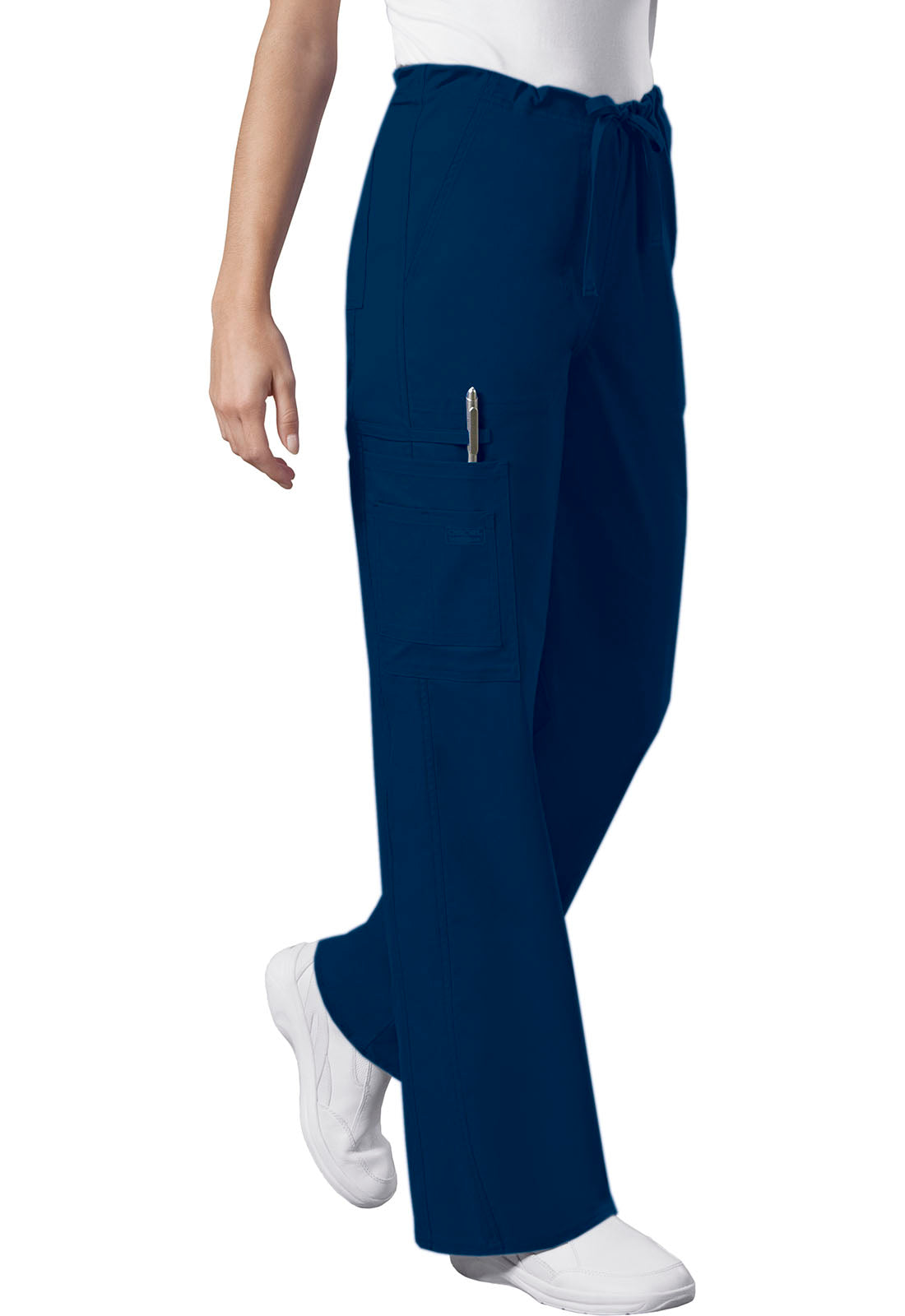 Unisex Unisex Drawstring Cargo Pant - Navy