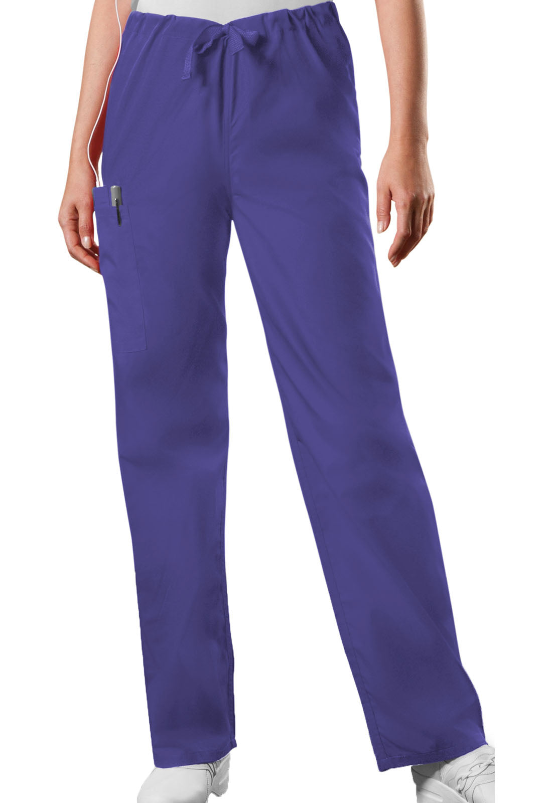 Unisex Unisex Drawstring Cargo Pant - Grape