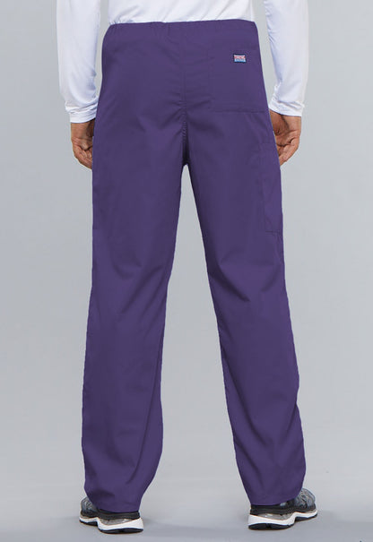 Unisex Unisex Drawstring Cargo Pant - Grape