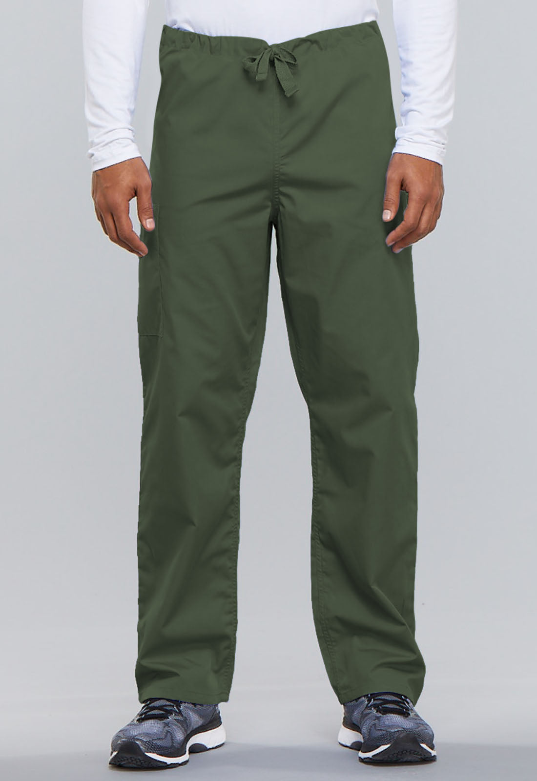 Unisex Unisex Drawstring Cargo Pant - Olive