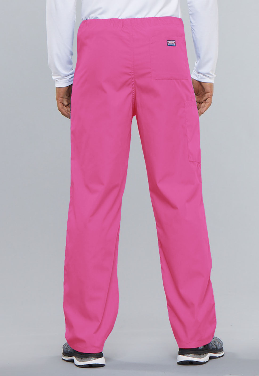 Unisex Unisex Drawstring Cargo Pant - Shocking Pink