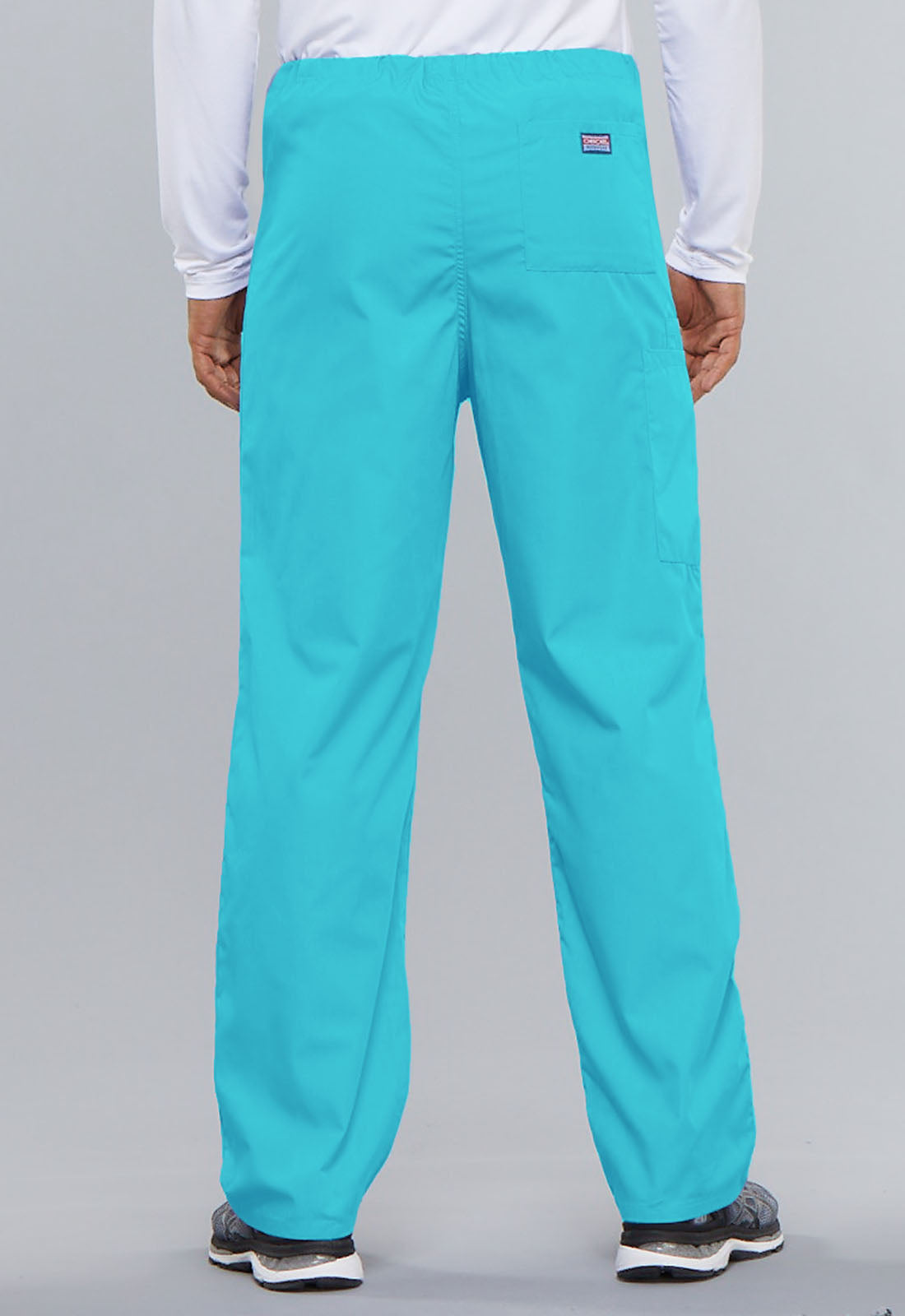 Unisex Unisex Drawstring Cargo Pant - Turquoise