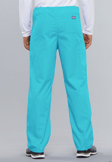 Unisex Unisex Drawstring Cargo Pant - Turquoise