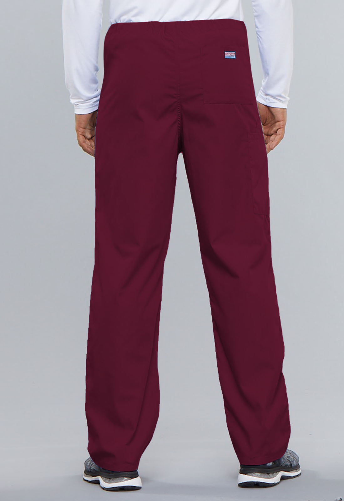 Unisex Unisex Drawstring Cargo Pant - Wine