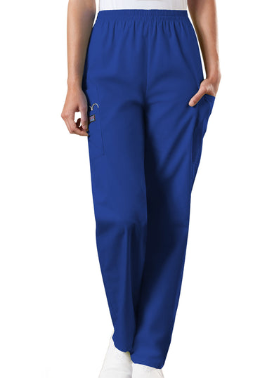 Women's Natural Rise Tapered Pull-On Cargo Pant - Galaxy Blue