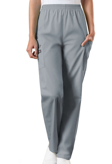 Women's Natural Rise Tapered Pull-On Cargo Pant - Grey