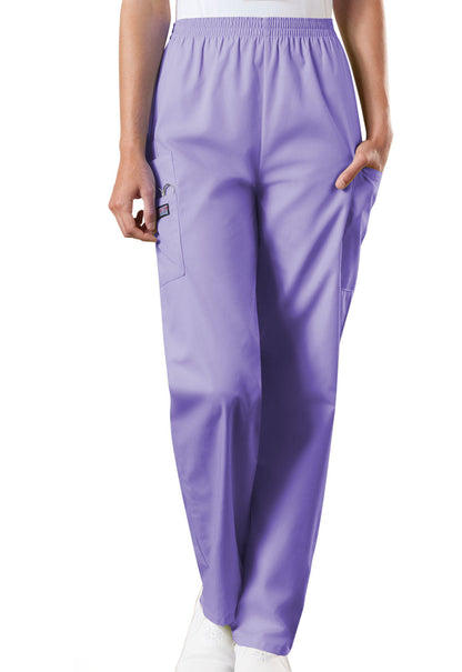 Women's Natural Rise Tapered Pull-On Cargo Pant - Orchid