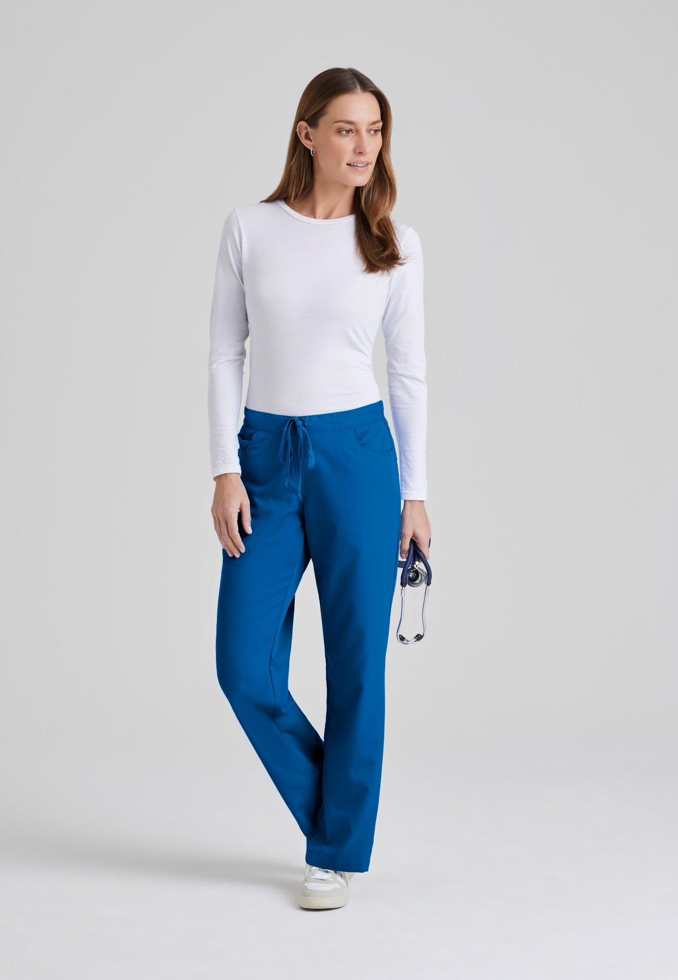Riley Pant - New Royal - Jen's Scrubs
