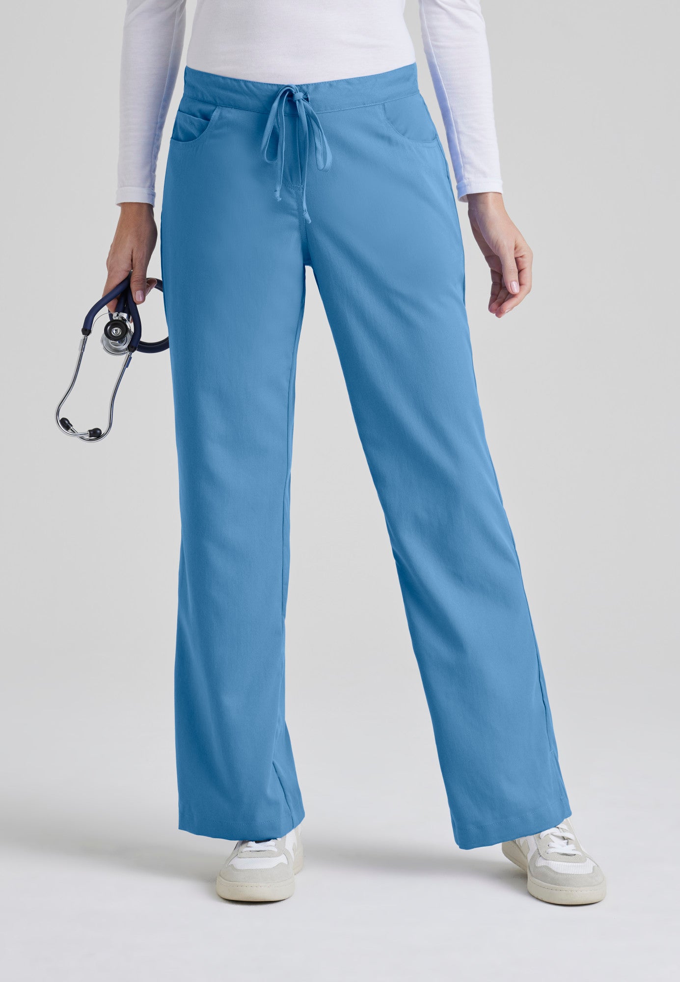 Riley Pant - Ciel Blue - Jen's Scrubs