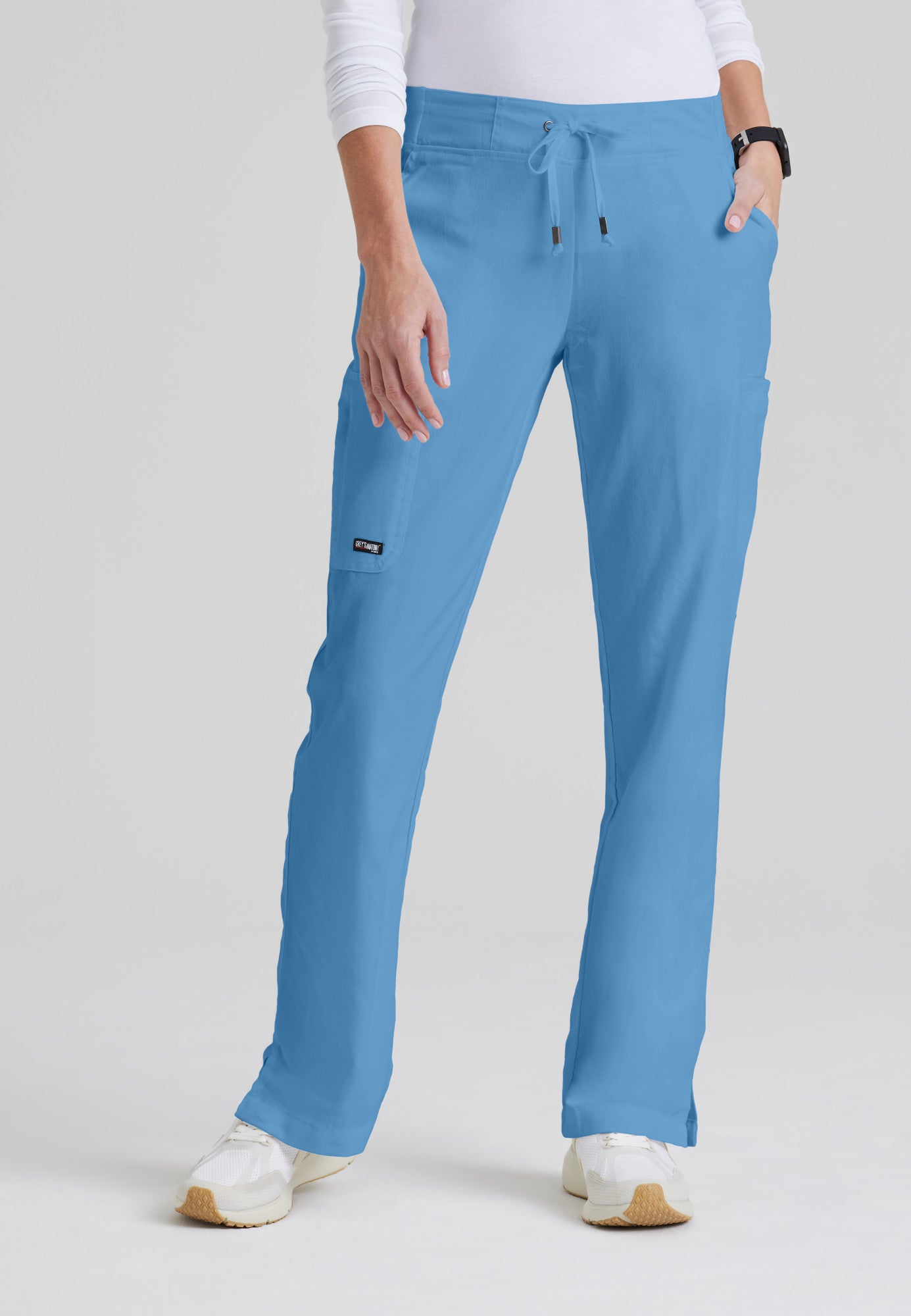 Mia Pant - Ciel Blue - Jen's Scrubs