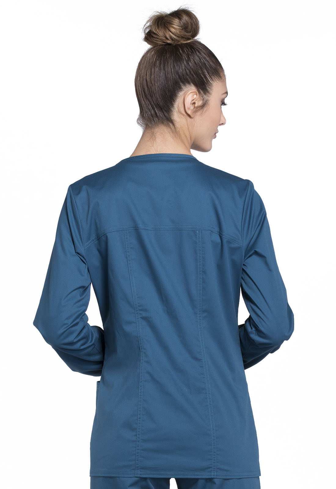Women's Zip Front Jacket - Caribbean Blue