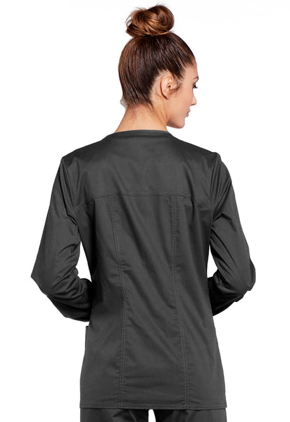 Women's Zip Front Jacket - Pewter