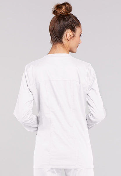 Women's Zip Front Jacket - White