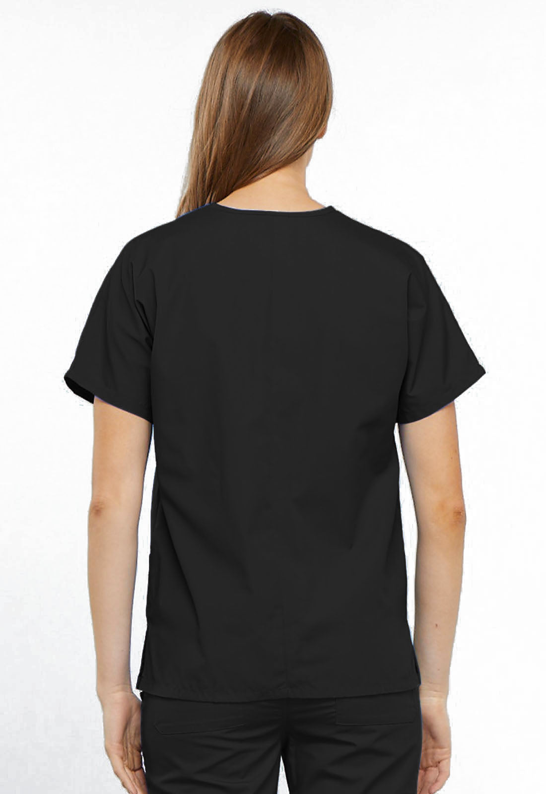 Women's V-Neck Top - Black