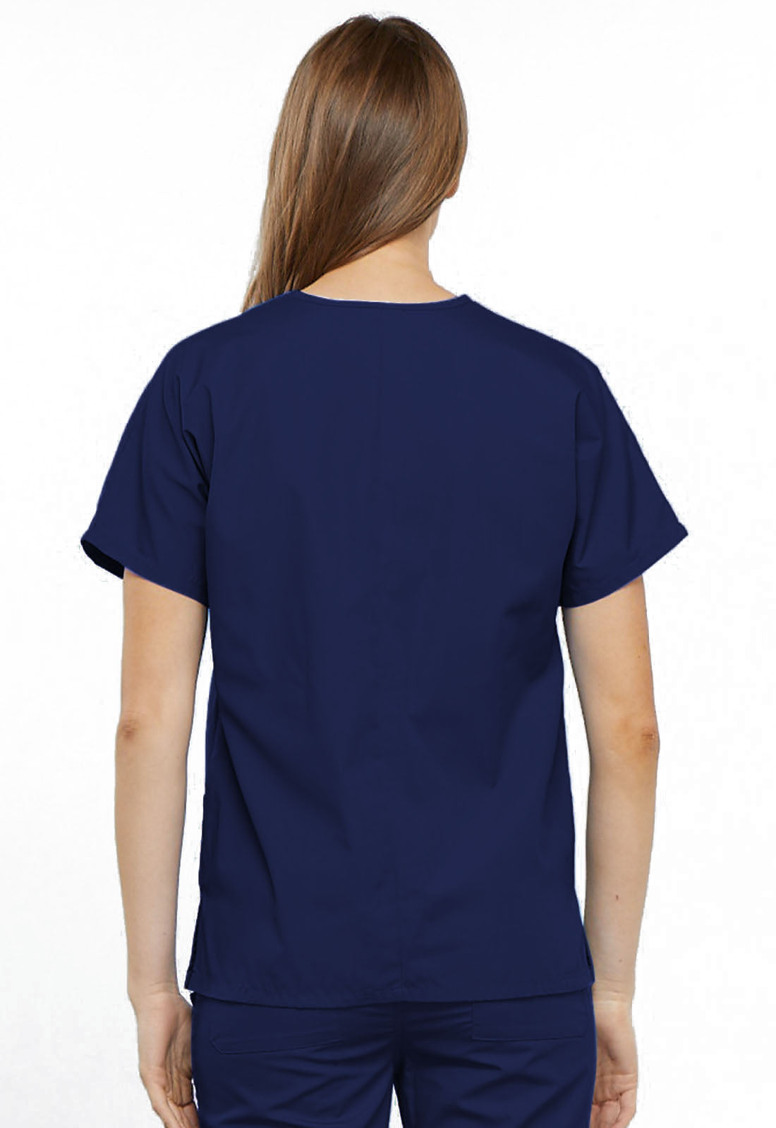 Women's V-Neck Top - Navy