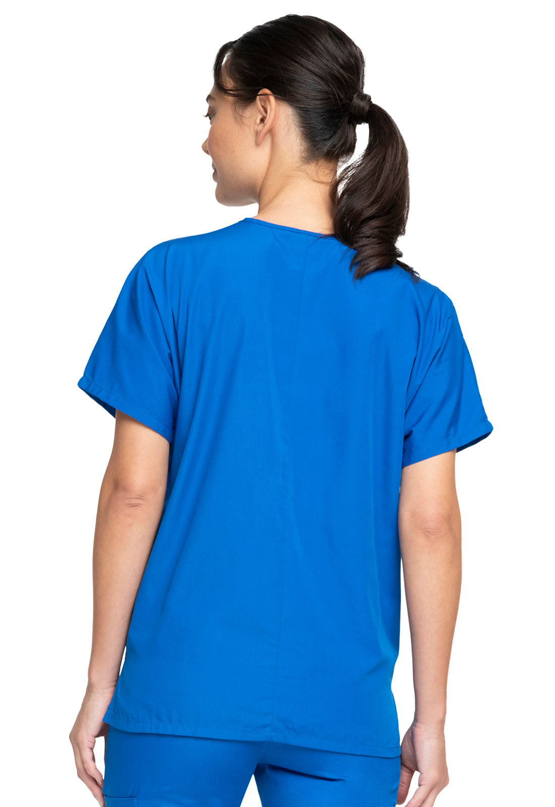 Women's V-Neck Top - Royal