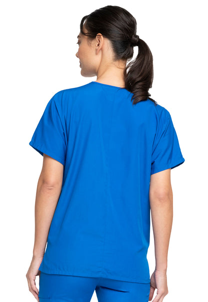 Women's V-Neck Top - Royal