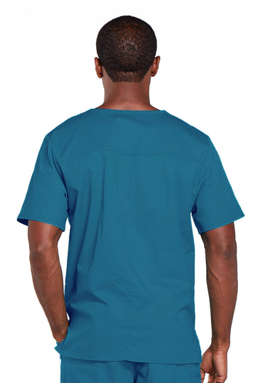 Unisex Unisex V-Neck Top - Caribbean Blue