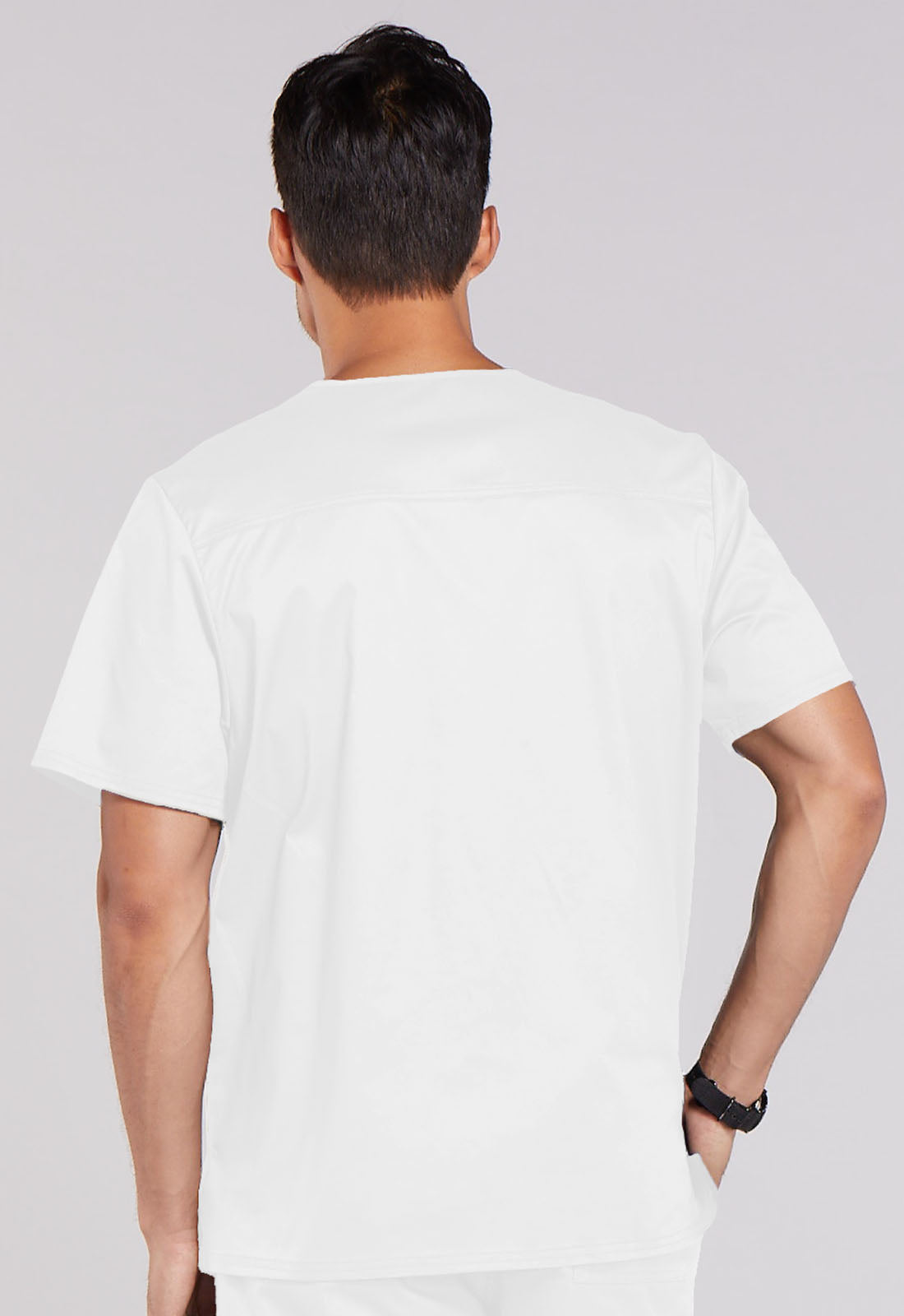 Men's Men's Tuckable V-Neck Top - White