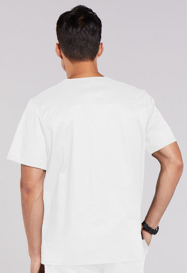 Men's Men's Tuckable V-Neck Top - White