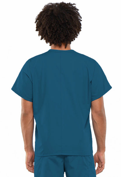Unisex Unisex V-Neck Tunic - Caribbean Blue
