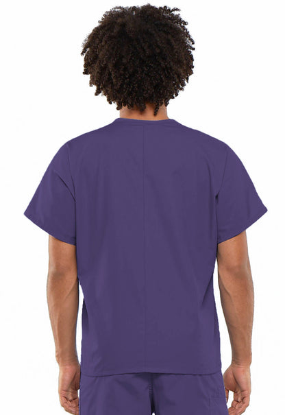 Unisex Unisex V-Neck Tunic - Grape