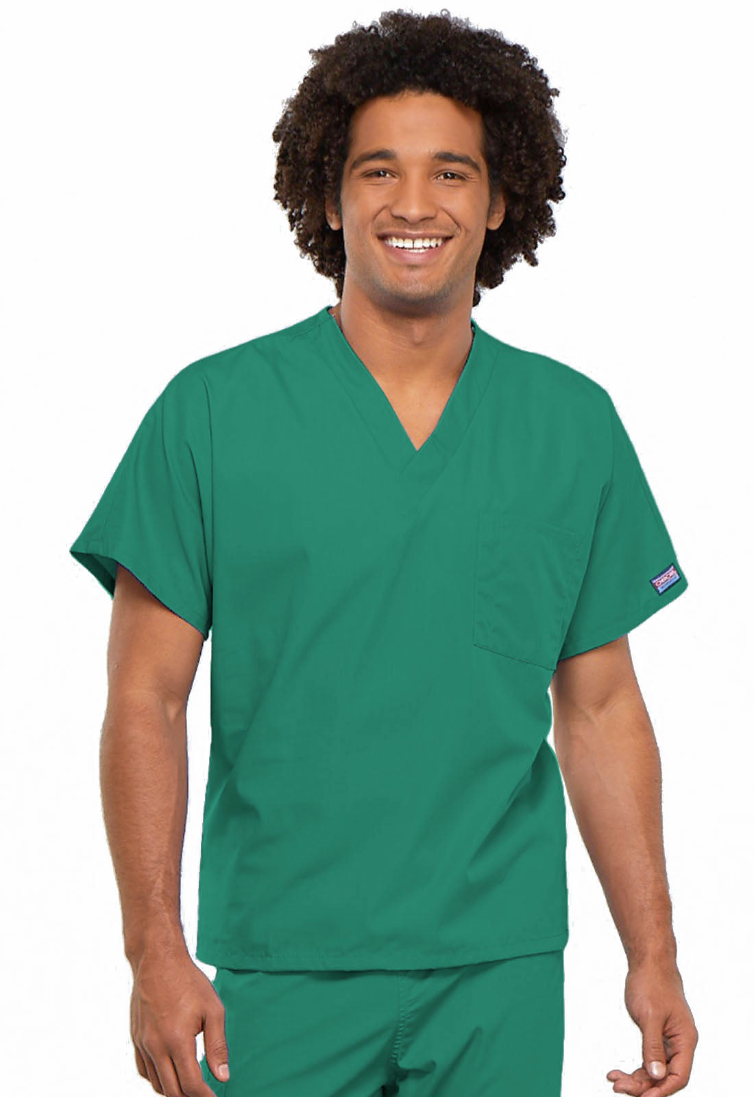 Unisex Unisex V-Neck Tunic - Surgical Green