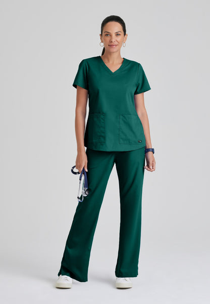 Aubrey Top - Hunter Green - Grey's Anatomy Scrubs