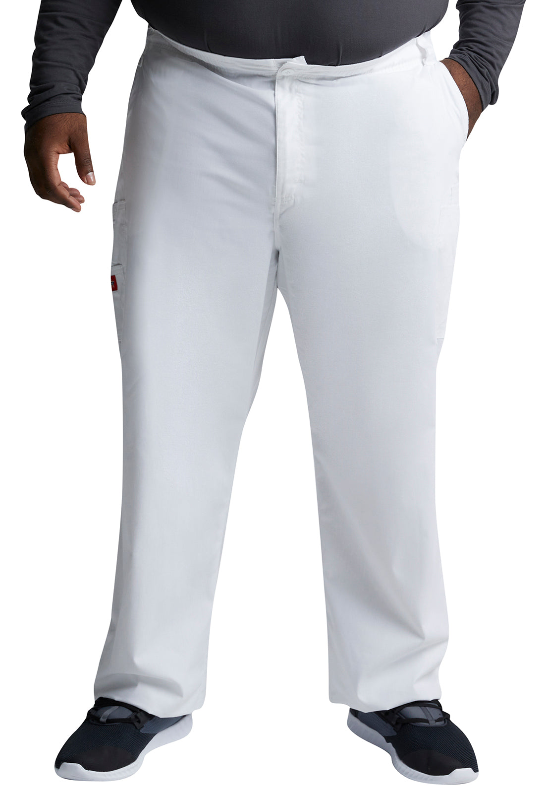 Men's Men's Zip Fly Pull-On Pant - White