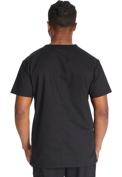 Men's Men's V-Neck Top - Black