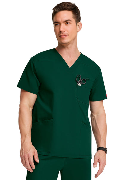 Men's Men's V-Neck Top - Hunter Green
