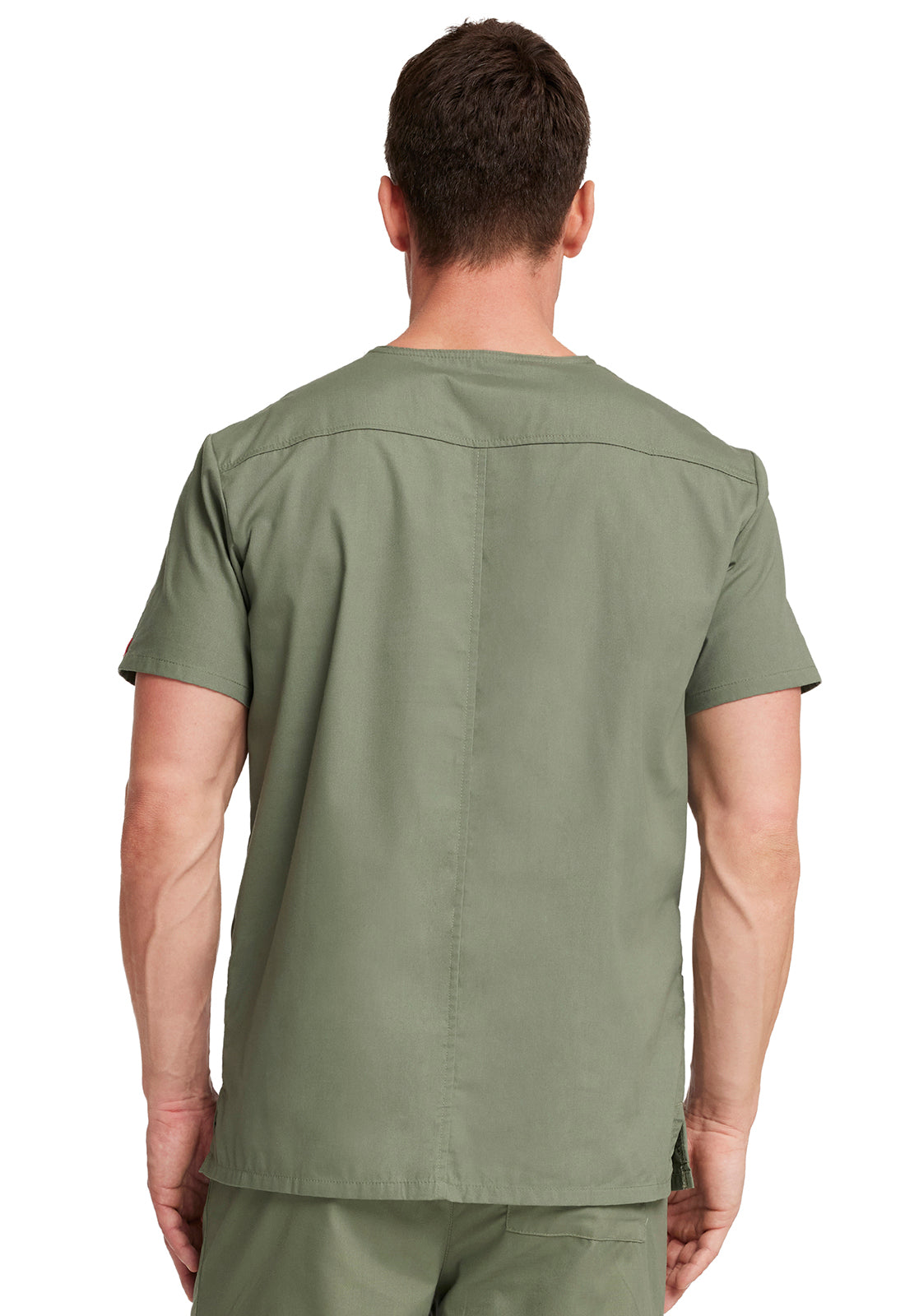Men's Men's V-Neck Top - Olive