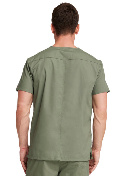 Men's Men's V-Neck Top - Olive