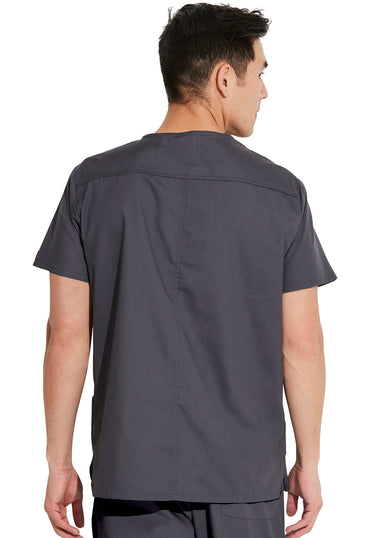 Men's Men's V-Neck Top - Pewter