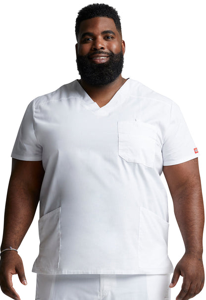 Men's Men's V-Neck Top - White