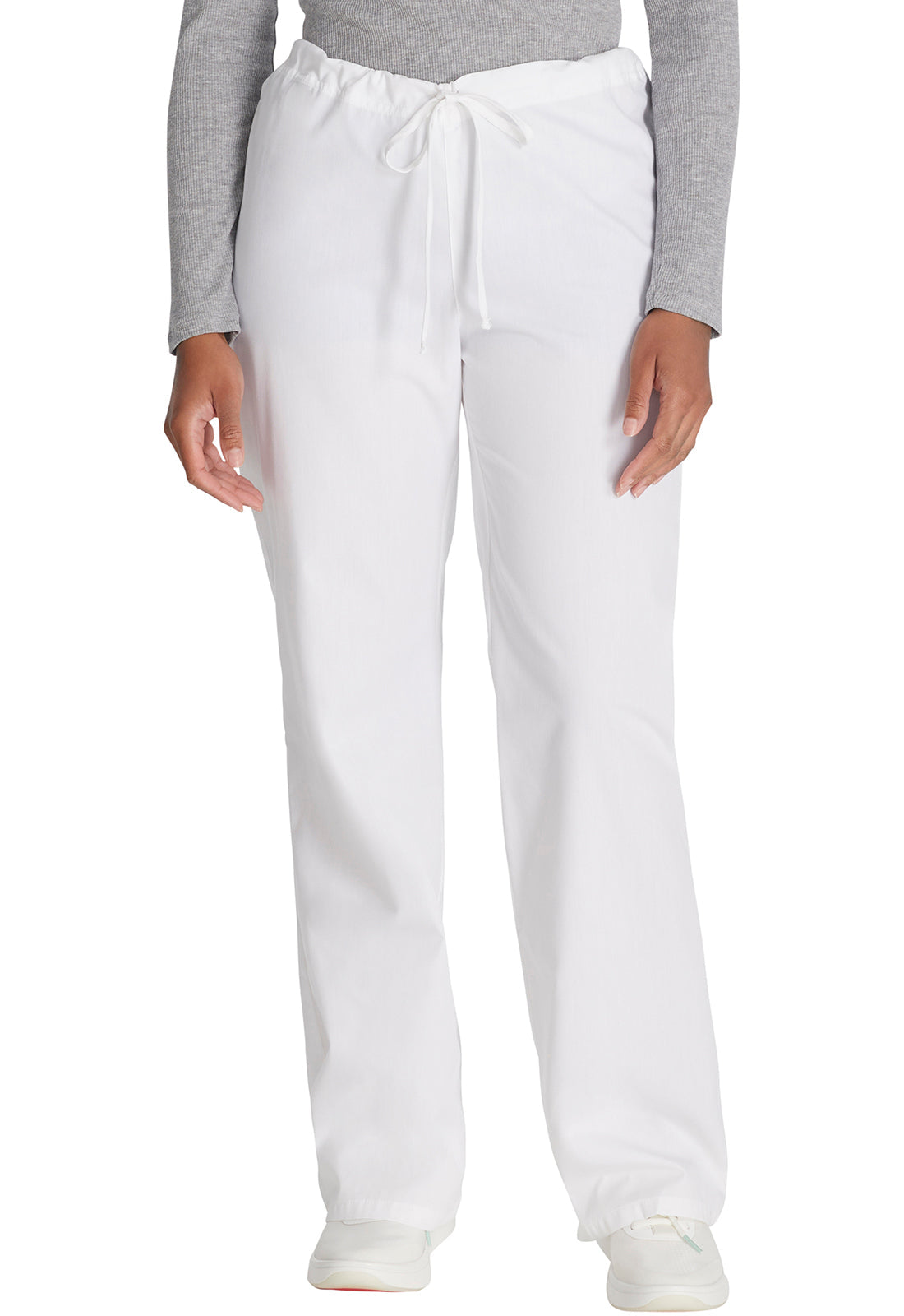 Unisex Unisex Drawstring Pant - White