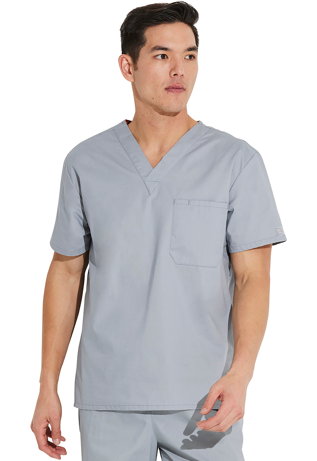 Unisex Unisex Tuckable V-Neck Top - Grey