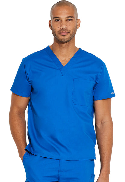 Unisex Unisex Tuckable V-Neck Top - Royal